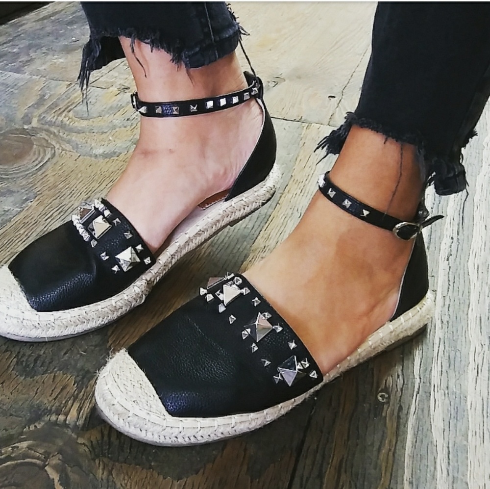 🚨LAST PAIR!!//The Francesca//Black Espadrille - Picture 8 of 8